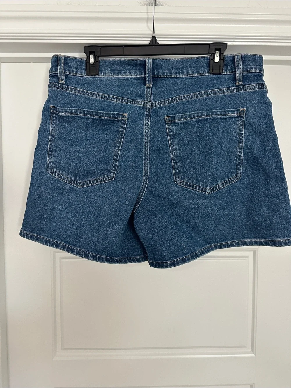Time and Tru High-Rise Denim Shorts, 5